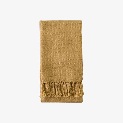 Olivia's Gallery Interiors Acrylic Textured Throw in Sand