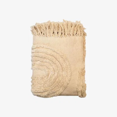 Olivia's Malini Meridian Throw in Natural
