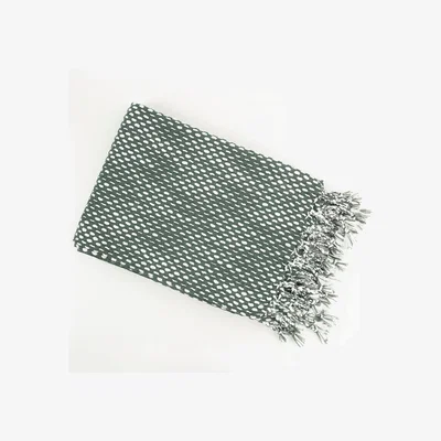 Olivia's Malini Raindrops Throw in Jade - 130 x 180cm