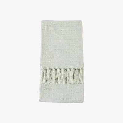 Downtown Acrylic Textured 130x170cm Throw - Green