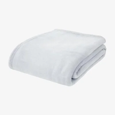 Downtown Catherine Lansfield Raschel Velvet Touch Throw Silver