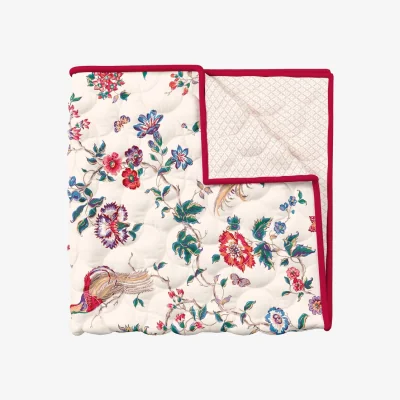 Downtown VA Birds Of Paradise Bedspread - Multi