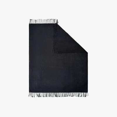 Downtown BHS Chenille Throw 127x152cm - Charcoal