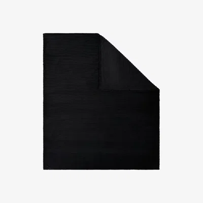 Downtown BHS Ribbon Velour Throw 127x152cm - Black