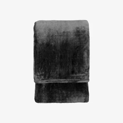 Downtown Maximus Cosy Throw 150x120cm - Charcoal