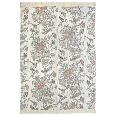 Downtown Historic Royal Palaces Hampton Jacquard Throw 120x165cm