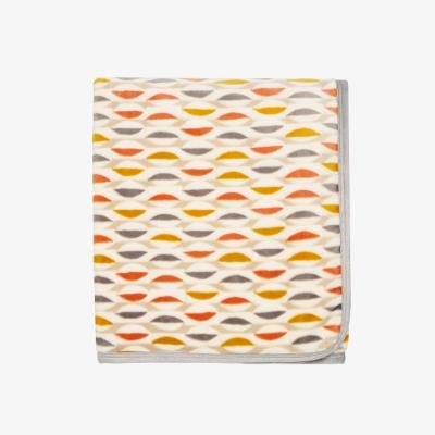 Downtown Helena Springfield Cassia/Grove Fleece Throw Cinnamon