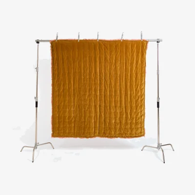Oliver Bonas Frill Yellow Cotton Bedspread