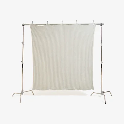 Oliver Bonas Eze Lightweight Cotton Stripe Bedspread