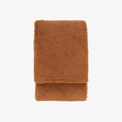 Perch and Parrow Cherish Fleecy Throw in Tan