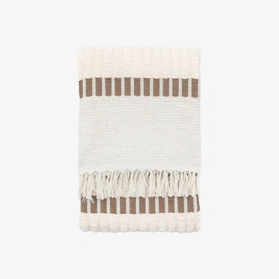 Perch and Parrow Dash Woven Throw
