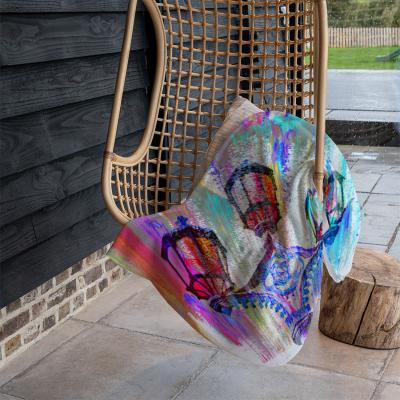The Range Big Ben Street Lamps Blanket - Blue