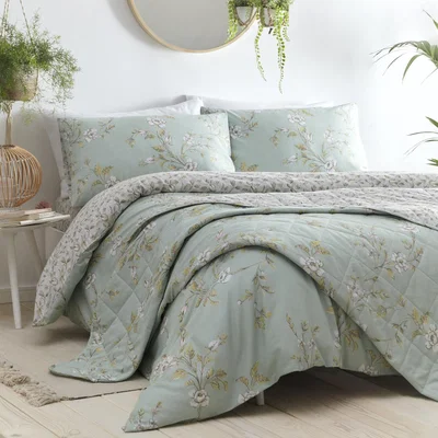 The Range Yasmina Throw - Duck Egg