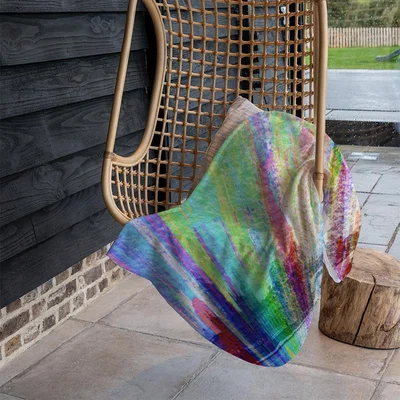 The Range Rainbow Bridge Blanket - Green