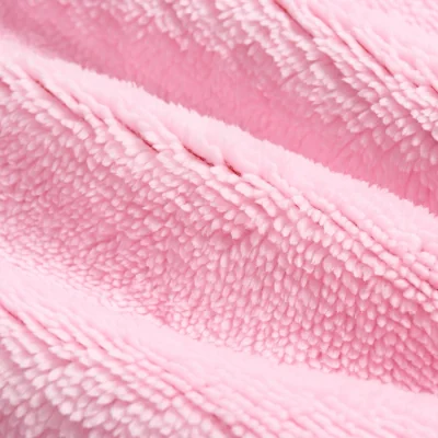 The Range OHS Hearts Tufted Fleece Throw - Pink