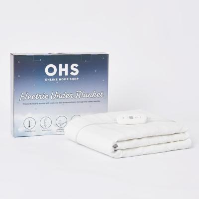 The Range Electric Under Heated Blanket Throw - White / King