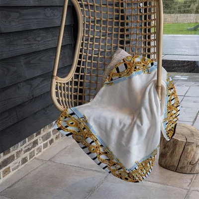 The Range Golden Chains Blanket - Gold