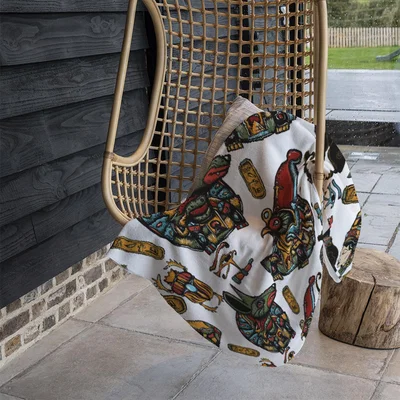 The Range Queen Cleopatra History Blanket - Black