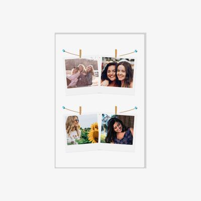 The Range Polaroid Four Photo Blanket