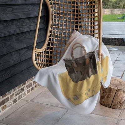 The Range Holiday Shopping Blanket - Yellow