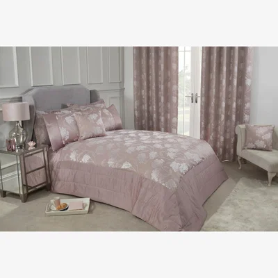 The Range Glamour Bedspread - Silver