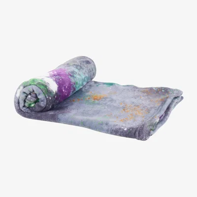 The Range Graffiti Printed Fleece Throw - Grey