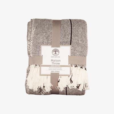 The Range Maison Plait Monochrome Throw