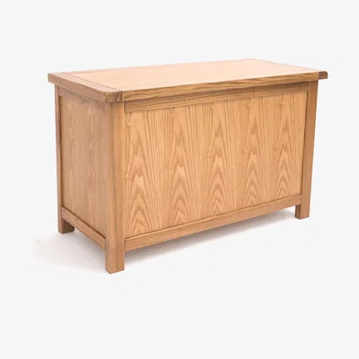 The Range Trivento Blanket Box Ottoman  - Light wood