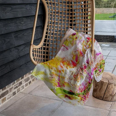The Range Colour Wilderness Blanket - Yellow