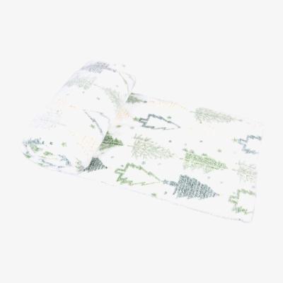The Range Winter Forest Metallic Throw