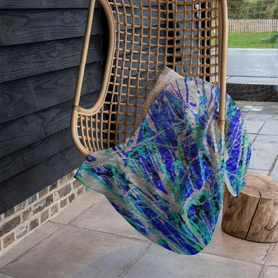 The Range Thames La Paris Blanket - Blue