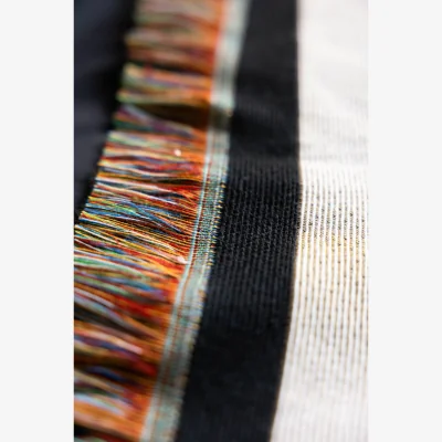 Rockett St George Monochrome Forever Rebel Woven Throw