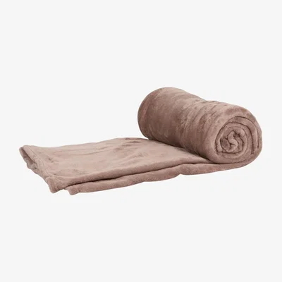 The Range Extra Large Supersoft Throw - Mocha