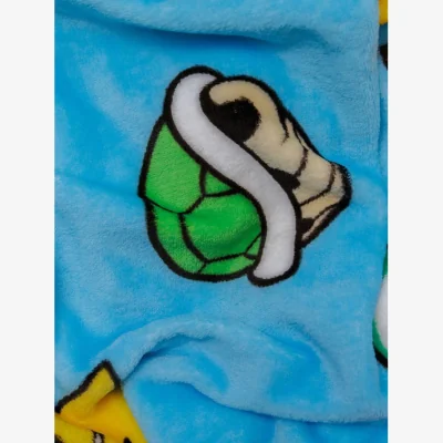 The Range Continue Rotary Fleece Blanket - Blue/Multicoloured