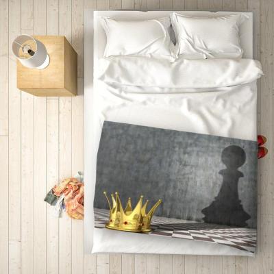 The Range Deception - Crown Blanket - Grey