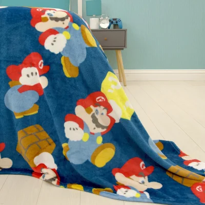 The Range Super Mario Fleece Throw