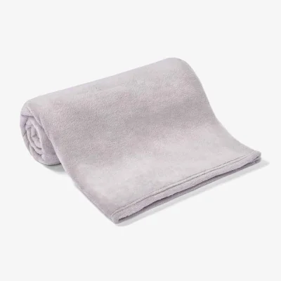 The Range Brand Lab Pet Teddy Fleece Blanket - Silver Grey / 100cm x 80cm
