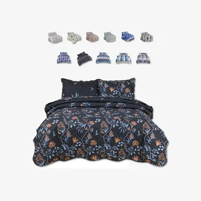 The Range Heer Design Luxury Quilted Bedspread Throw - Heer Design  / King