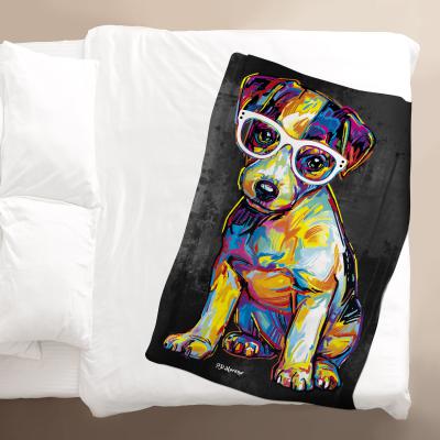 The Range PD Moreno Floyd the Jack Russell Blanket