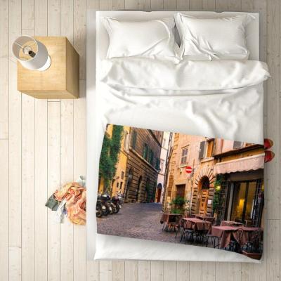 The Range Cozy Rome Street Blanket - Brown