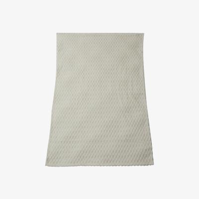 The Range Beige Polyester Throw Blanket - Beige / 150cm