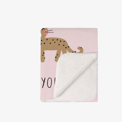 The Range Roar! Love You Blanket - Pink