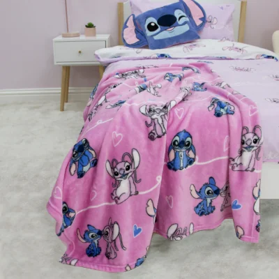 The Range Stitch Chill Throw - Pink