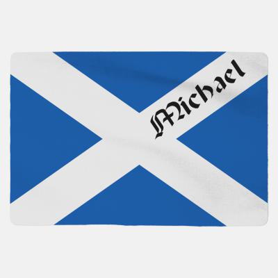 The Range Personalised Scotland Blanket