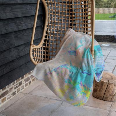 The Range London Eye Park Blanket - Blue