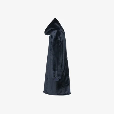 The Range Unisex Adult Denali Hoodie Blanket - Dark Blue