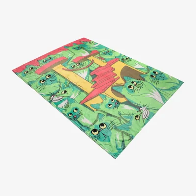 The Range Warm Quilted Fleece Pet Blanket for Winter with Cats & Dogs - Pink