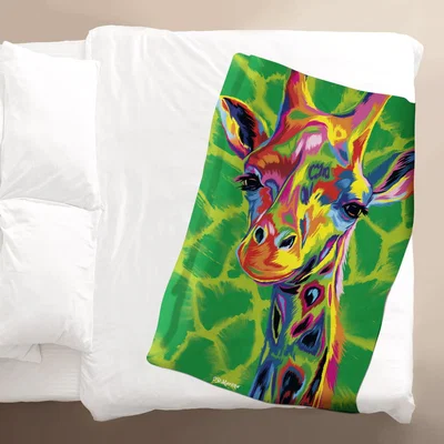 The Range PD Moreno Ellie the Giraffe Blanket