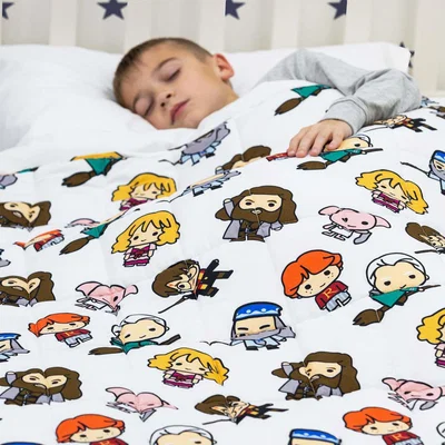 The Range Harry Potter Weighted Blanket Kids Childrens Throw - White
