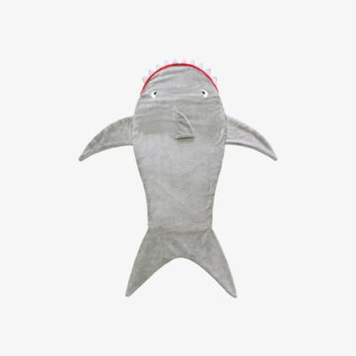 The Range Kids Plush Animal Tail Snuggle Blanket  - Shark